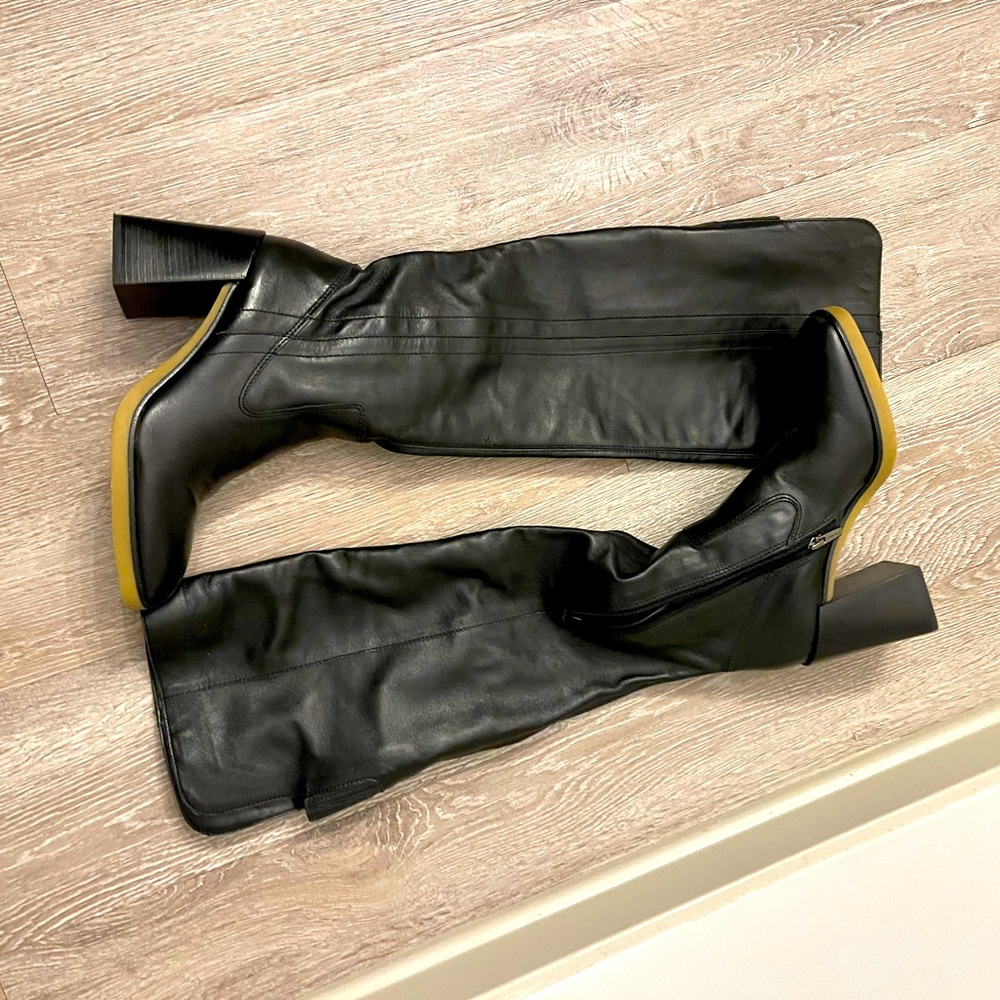 Vince Camuto Black Thigh high Boots